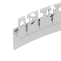 Профиль PLINTUS-FANTOM-BENT-H20-SIDE-2000 WHITE, Arlight, 043674(1)