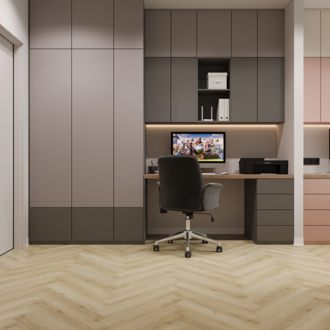 Каменный SPC ламинат FloorWood Authentic 1733 Цветочная фантазия