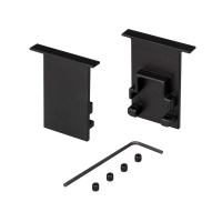 Заглушка SL-COMFORT-2542-F BLACK глухая, Arlight, 031782