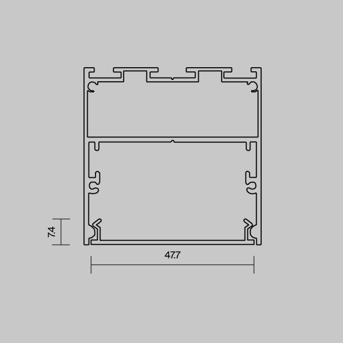 Рассеиватель для профиля 50x50 (Белый, 10 м), ALM-5050T-O-DF-10M 642050, 642050, изображение 4 Рассеиватель для профиля 50x50 (Белый, 10 м), ALM-5050T-O-DF-10M 642050, 642050, изображение 4