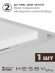 Комплект трековый №1 однофазная накладная Skylite HSBL_kompl_S001_NI1W3K, Hesby Lighting, HSBL_kompl_S001_NI1W3K, изображение 4 Комплект трековый №1 однофазная накладная Skylite HSBL_kompl_S001_NI1W3K, Hesby Lighting, HSBL_kompl_S001_NI1W3K, изображение 4