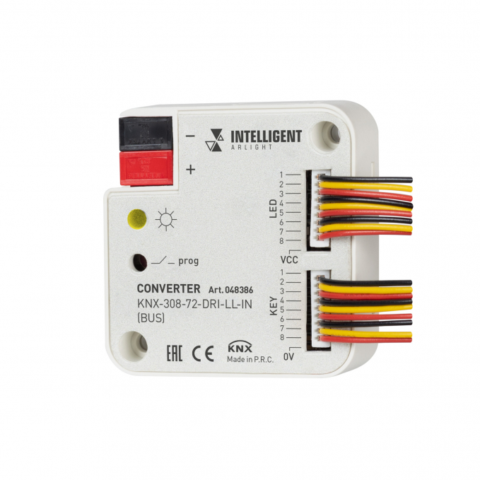 INTELLIGENT ARLIGHT Конвертер KNX-308-72-DRI-LL-IN (BUS), Arlight, 048386, изображение 1 INTELLIGENT ARLIGHT Конвертер KNX-308-72-DRI-LL-IN (BUS), Arlight, 048386, изображение 1