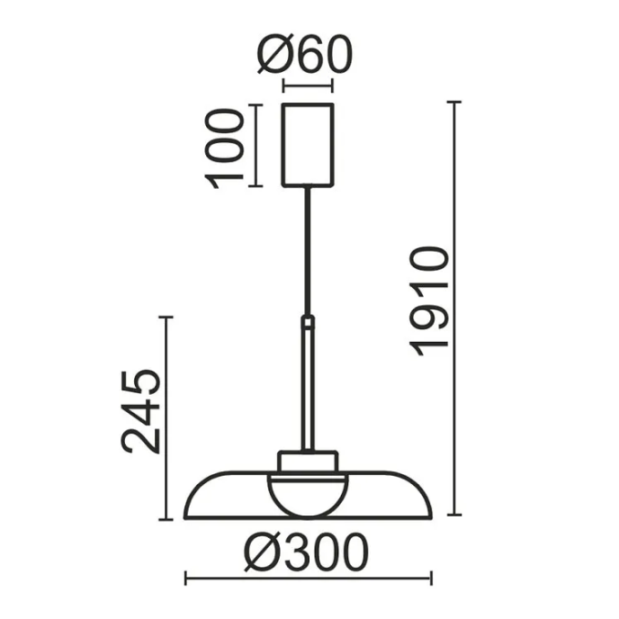 Подвесной светильник Движение / Movement, Freya, FR5602PL-L5BR1 Подвесной светильник Движение / Movement, Freya, FR5602PL-L5BR1