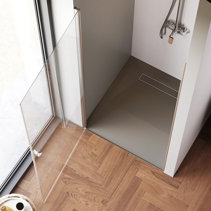 Душевая перегородка AM.PM Sunny W87G-90-1P-MT