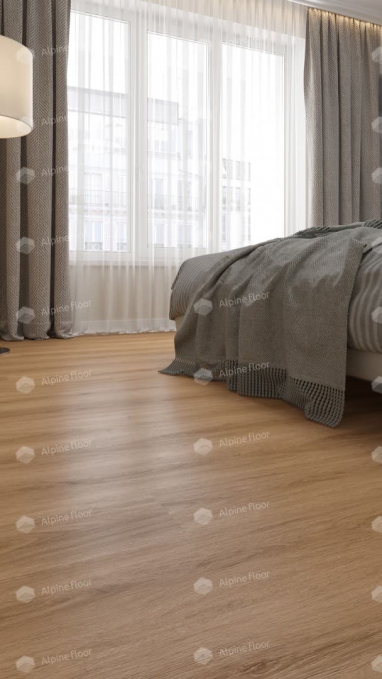 Кварцвиниловая плитка Alpine Floor Easy Line Дуб Рыжий, ECO 3-21 Кварцвиниловая плитка Alpine Floor Easy Line Дуб Рыжий, ECO 3-21
