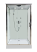 Душевая кабина с гидромассажем Sapbox 120x90 SBA020-120-02-WTR-CH профиль хром, стекло прозрачное