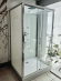 Душевая кабина с гидромассажем Sapbox 120x90 SBA020-120-02-WTR-CH профиль хром, стекло прозрачное