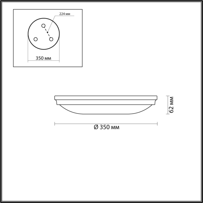 Настенно-потолочный светильник E14 4*40W PELOW WALLI ODL22 465 ODEON LIGHT 4956/4, схема товара Настенно-потолочный светильник E14 4*40W PELOW WALLI ODL22 465 ODEON LIGHT 4956/4, схема товара