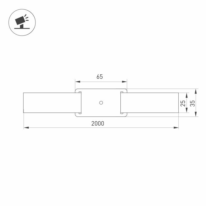 Основание для светильника ALT-BELT-1-2000 (BK), Arlight, 032550, изображение 4 Основание для светильника ALT-BELT-1-2000 (BK), Arlight, 032550, изображение 4