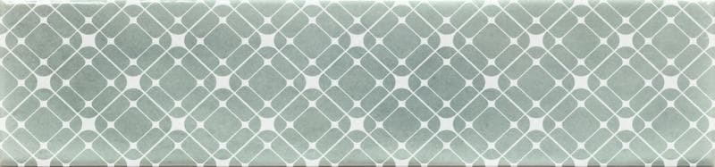Настенная плитка Cifre Opal Decor Turquoise 7.5x30 (кабанчик)
