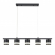 Светильник подвесной LED GX53 5*7W 220V LANIKA COMFI LN26 240 LUMION 8240/5, фото на цветном фоне 2 Светильник подвесной LED GX53 5*7W 220V LANIKA COMFI LN26 240 LUMION 8240/5, фото на цветном фоне 2