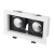 Светильник CL-KARDAN-S180x102-2x9W Day (WH-BK, 38 deg), Arlight, 024129