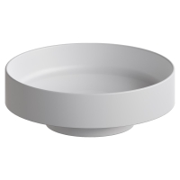 Накладная раковина Boheme Corian 40 см 801-MW белая Накладная раковина Boheme Corian 40 см 801-MW белая