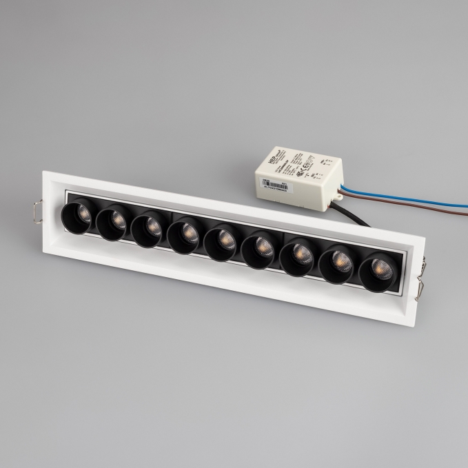 Светильник MS-ORIENT-BUILT-TURN-TC-S67x300-20W Day4000 (WH-BK, 30 deg, 230V), Arlight, 032231, изображение 2