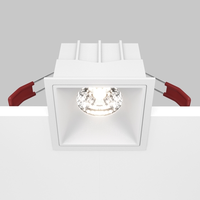 Встраиваемый светильник Альфа / Alfa LED 15 Вт 4000 К 36°, DL043-01-15W4K-SQ-W, изображение 2 Встраиваемый светильник Альфа / Alfa LED 15 Вт 4000 К 36°, DL043-01-15W4K-SQ-W, изображение 2