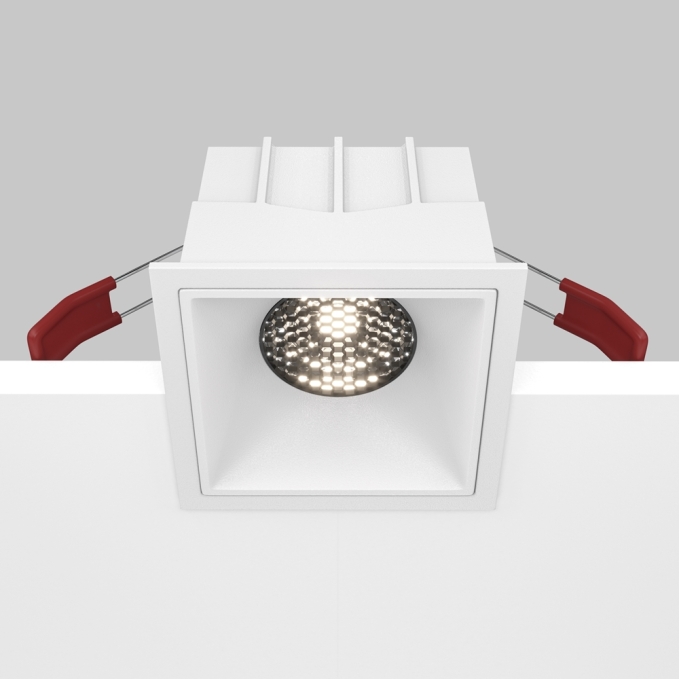 Встраиваемый светильник Альфа / Alfa LED 15 Вт 4000 К 36°, DL043-01-15W4K-SQ-W, изображение 6 Встраиваемый светильник Альфа / Alfa LED 15 Вт 4000 К 36°, DL043-01-15W4K-SQ-W, изображение 6