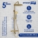 Душевая система WasserKRAFT A188.263.207.PG T Душевая система WasserKRAFT A188.263.207.PG T