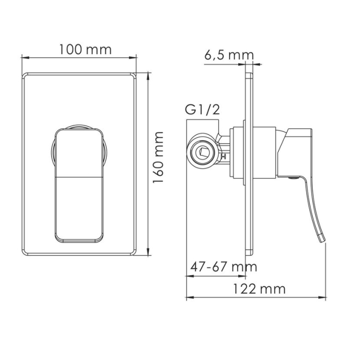 Гигиенический душ WasserKRAFT A010656W Гигиенический душ WasserKRAFT A010656W