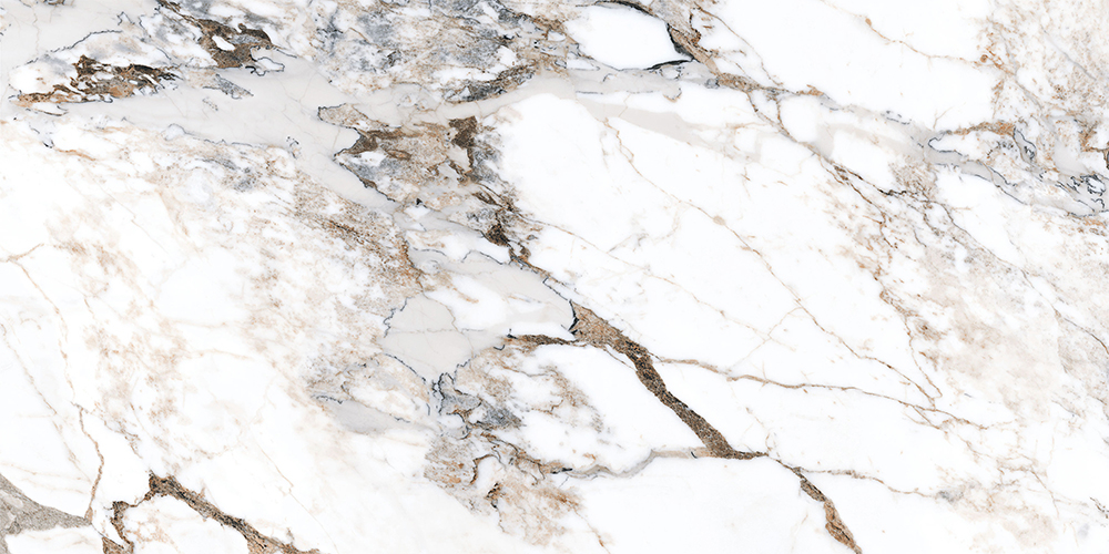 Керамогранит Vitra Marble-X Бреча Капрайа Белый Лаппато R9 60x120, K949747LPR