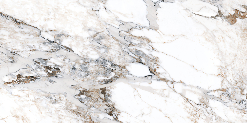 Керамогранит Vitra Marble-X Бреча Капрайа Белый Лаппато R9 60x120, K949747LPR