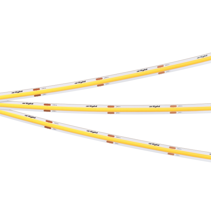Светодиодная лента COB-X480-8mm 24V Gold (8 W/m, IP20, 5m), Arlight, 047746, изображение 2 Светодиодная лента COB-X480-8mm 24V Gold (8 W/m, IP20, 5m), Arlight, 047746, изображение 2