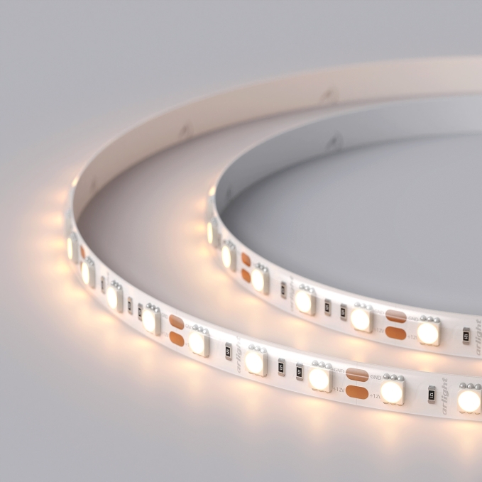 Светодиодная лента RTW 2-5000SE 12V Warm 2x (5060, 300 LED, LUX), Arlight, 014692(B), изображение 3 Светодиодная лента RTW 2-5000SE 12V Warm 2x (5060, 300 LED, LUX), Arlight, 014692(B), изображение 3