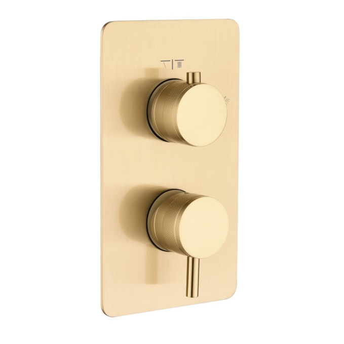 Встраиваемый смеситель Boheme Cell 135-2-MG матовое золото Встраиваемый смеситель Boheme Cell 135-2-MG матовое золото