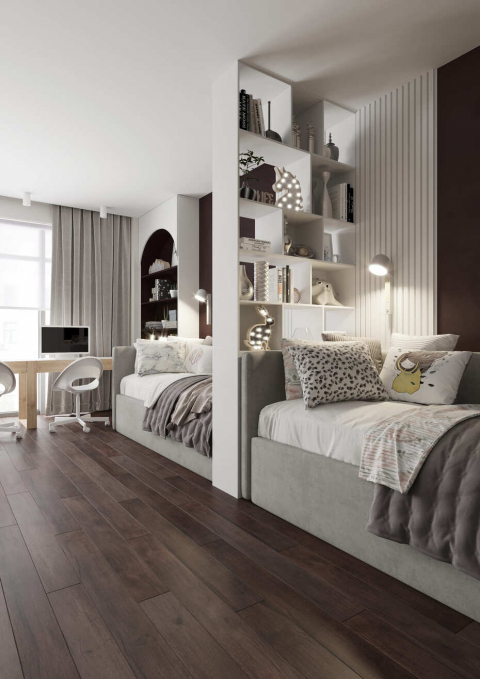 Ламинат AlixFloor Natural Line Дуб кабинный темный, ALX828 Ламинат AlixFloor Natural Line Дуб кабинный темный, ALX828