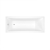 Ванна акриловая Alba Spa Gamma 170x70 ВПР0230200100 пристенная