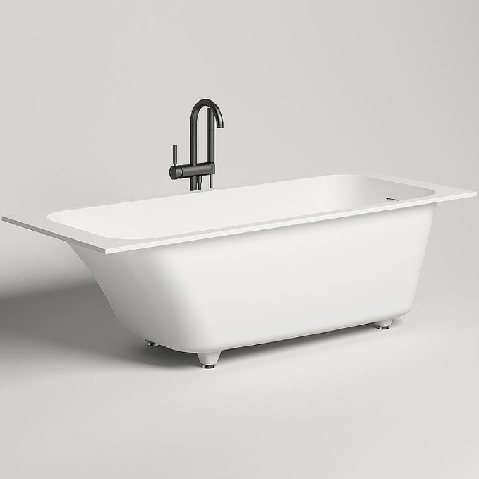 Ванна из искусственного камня Salini Orlanda Kit 160x70 102125M белая матовая встраиваемая Ванна из искусственного камня Salini Orlanda Kit 160x70 102125M белая матовая встраиваемая