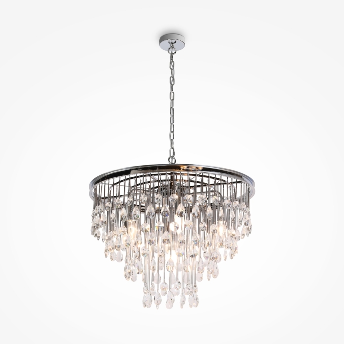Подвесной светильник Линн / Linn E14х7 Maytoni, MOD091PL-07CH, изображение 1 Подвесной светильник Линн / Linn E14х7 Maytoni, MOD091PL-07CH, изображение 1