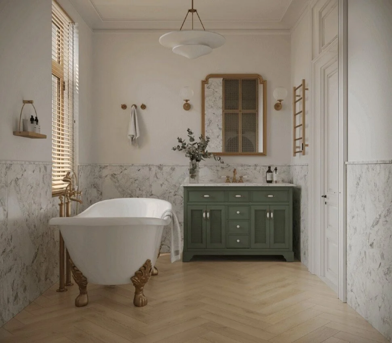 Каменный ламинат SPC Ensten Valland Parquet Пихта, ECO 103-18 Каменный ламинат SPC Ensten Valland Parquet Пихта, ECO 103-18