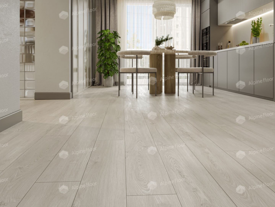 Кварцвиниловая плитка Alpine Floor Sequoia Титан, ЕСО 6-1 LVT