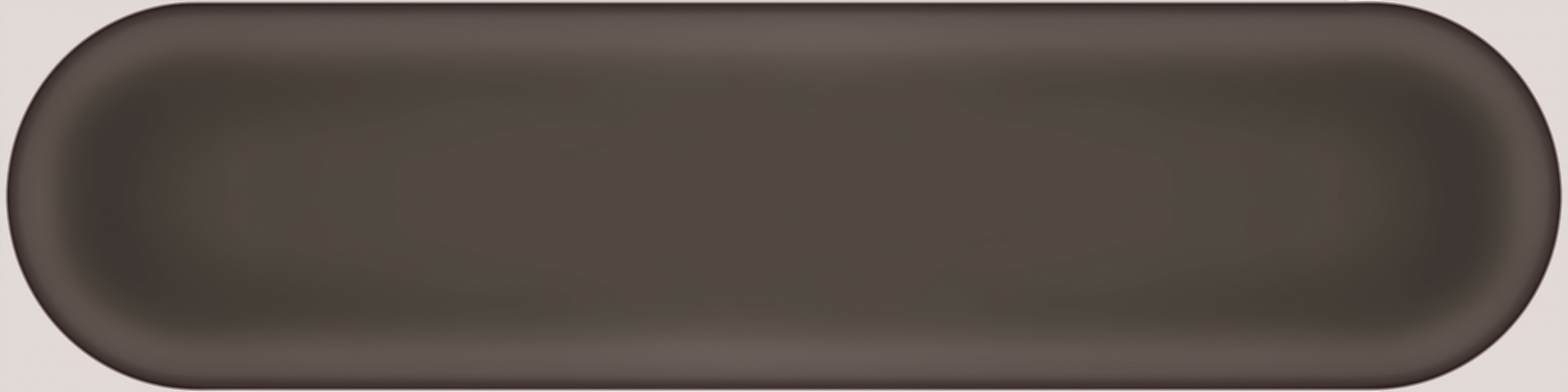 Настенная плитка Cifre Oval Anthracite Brillo 7.5x30 (кабанчик)
