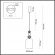 Подвес LED 12W 4000К 1400Лм PALLETA L-VISION ODL24 368 ODEON LIGHT 5045/12L, схема товара Подвес LED 12W 4000К 1400Лм PALLETA L-VISION ODL24 368 ODEON LIGHT 5045/12L, схема товара