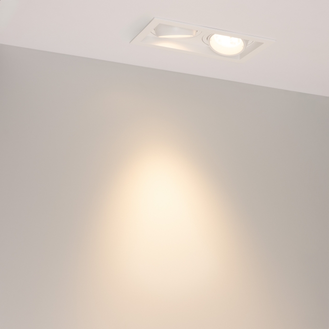 Светильник MS-VORTEX-BUILT-S210x117-2x20W Warm3000 (WH-WH, 40 deg, 230V), Arlight, 057763, изображение 4