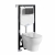 Система инсталляции с унитазом WasserKRAFT Aller 10TLT.010.ME.MB02.H001