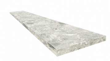 Ступень Coliseumgres Brera White Scalino Angolo Sx 33x120, 620070002486 Ступень Coliseumgres Brera White Scalino Angolo Sx 33x120, 620070002486