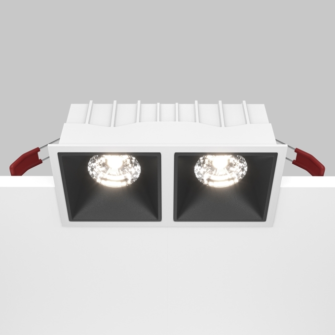 Встраиваемый светильник Альфа / Alfa LED 30 Вт 4000 К 36°, DL043-02-15W4K-SQ-WB, изображение 2 Встраиваемый светильник Альфа / Alfa LED 30 Вт 4000 К 36°, DL043-02-15W4K-SQ-WB, изображение 2