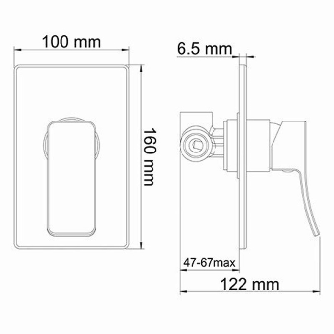 Гигиенический душ WasserKRAFT A010657W Гигиенический душ WasserKRAFT A010657W