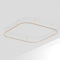 Основание ART-APRIORI-QUADRAT-SOFT-ROD-400-3500x3500 (GD), Arlight, 048516