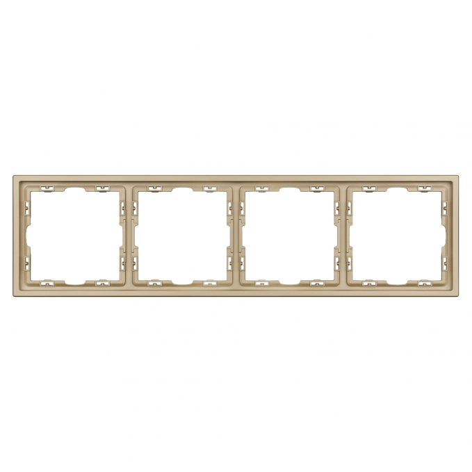 Рамка пластиковая FRM-NOBE-SFPL-4-GD, Arlight, 054225, изображение 3 Рамка пластиковая FRM-NOBE-SFPL-4-GD, Arlight, 054225, изображение 3