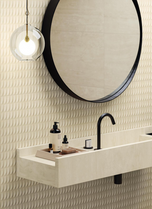 Керамогранит Atlas Concorde Marvel T Halo Sand 80x80, HCBP Керамогранит Atlas Concorde Marvel T Halo Sand 80x80, HCBP