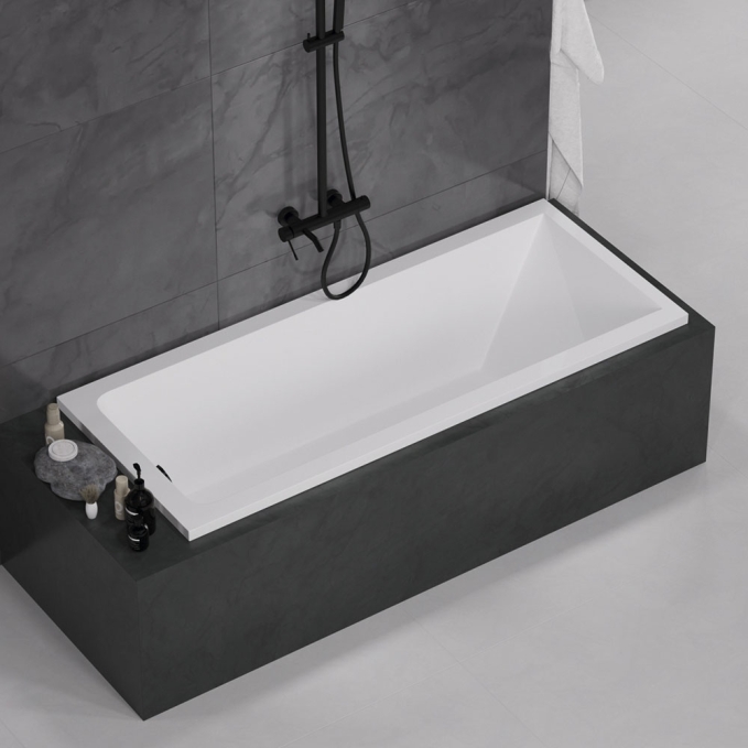 Ванна акриловая Alba Spa Gamma 180x70 ВПР0380000100 пристенная