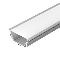 Профиль с экраном ALU-POWER-RW80F-2000 ANOD+FROST, Arlight, 016472 Профиль с экраном ALU-POWER-RW80F-2000 ANOD+FROST, Arlight, 016472