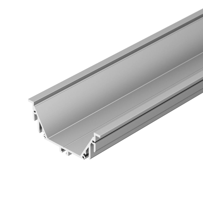 Профиль с экраном ALU-POWER-RW80F-2000 ANOD+FROST, Arlight, 016472, изображение 2 Профиль с экраном ALU-POWER-RW80F-2000 ANOD+FROST, Arlight, 016472, изображение 2