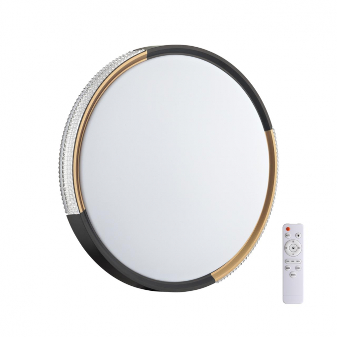 Светильник LED 48Вт 3000-6300K D400 IP43 пульт ДУ VELIO PALE SN 184 СОНЕКС 7629/DL, изображение 1 Светильник LED 48Вт 3000-6300K D400 IP43 пульт ДУ VELIO PALE SN 184 СОНЕКС 7629/DL, изображение 1