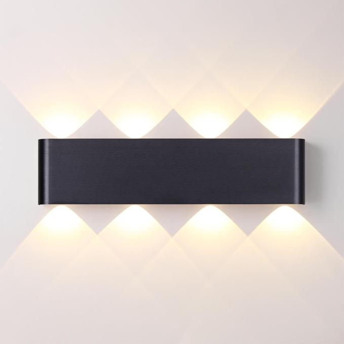Настенный светильник IP20 LED 8W 3000K 220V MAGNUM HIGHTECH ODL27 000 ODEON LIGHT 7191/8WL, фото на белом фоне