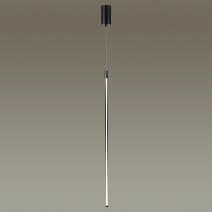 Подвесной светильник, вертикальн.крепление IP20 LED 9W 675Лм 3000K FILLINI HIGHTECH ODL22 275 ODEON LIGHT 4335/9LA, фото на цветном фоне 1