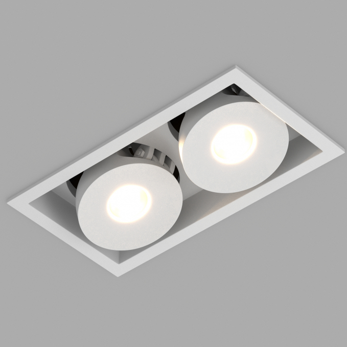 Светильник CL-SIMPLE-S148x80-2x9W Warm3000 (WH, 45 deg), Arlight, 026876, изображение 1 Светильник CL-SIMPLE-S148x80-2x9W Warm3000 (WH, 45 deg), Arlight, 026876, изображение 1
